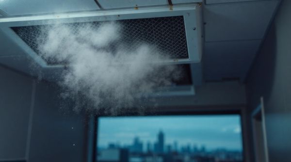 Dangers cachés de la pollution de l'air dans la ventilation